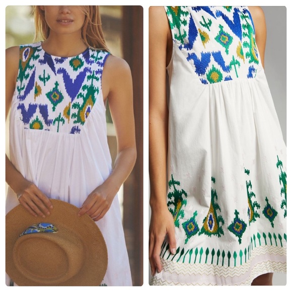 Anthropologie Art Deco swing mini dress - Picture 3 of 12